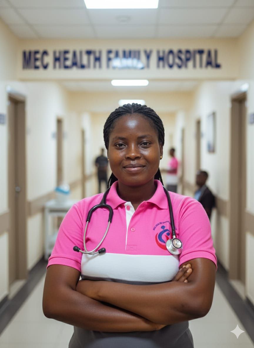 Experienced nursing staff at MEC Health Family Hospital Lagos
